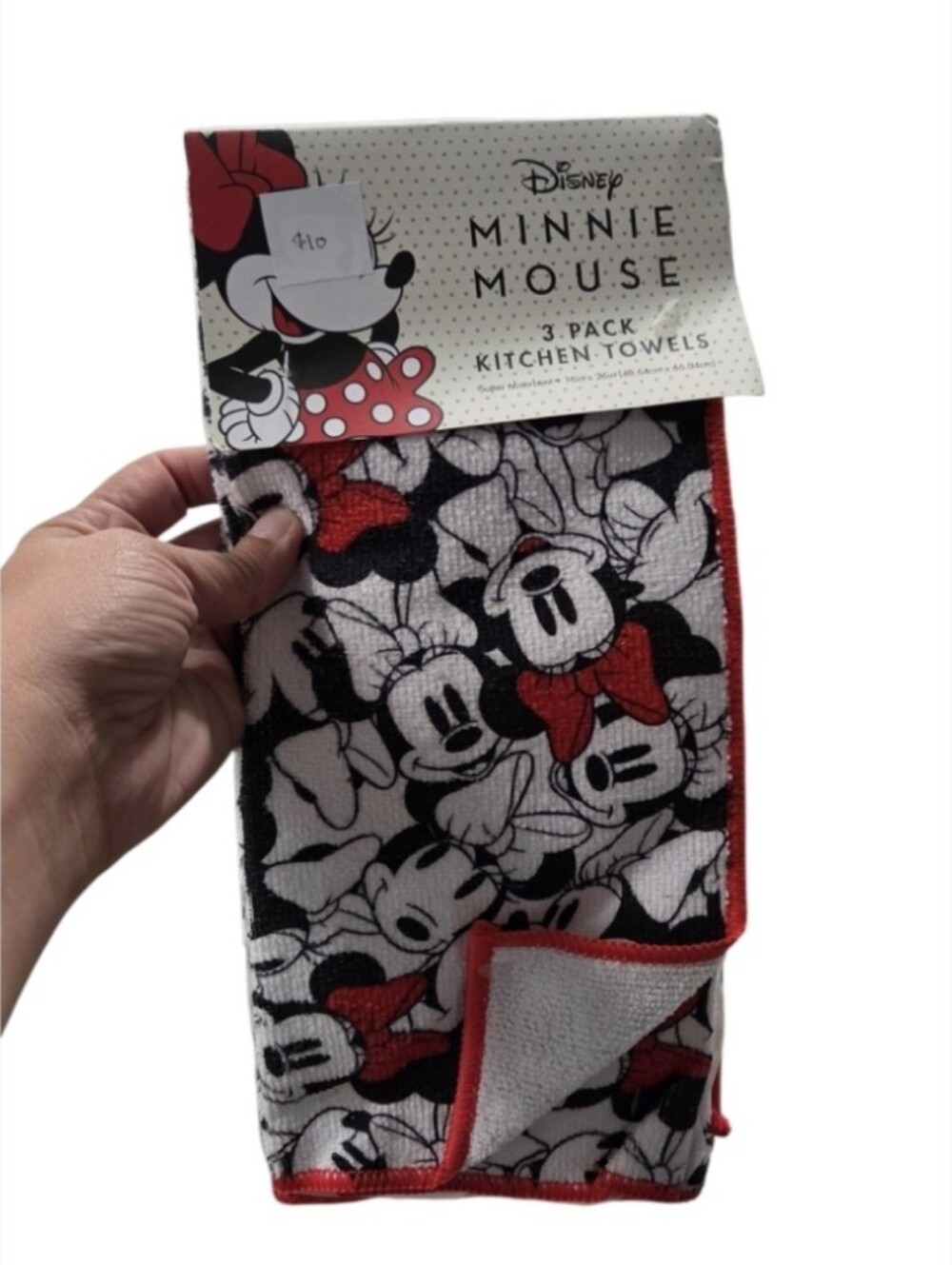 Disney Minnie Mouse Kitchen Towels 3pk